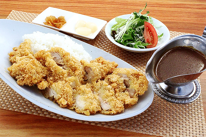 ジャンボチキンカツカレー