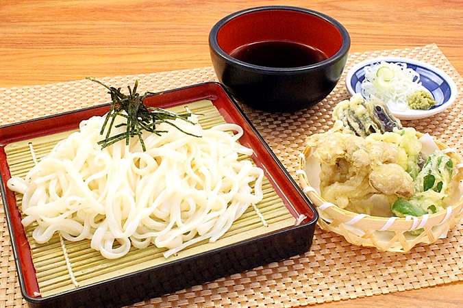 鰻小丼と天ざるうどん